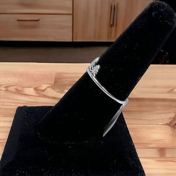 Christmas Tree Ring 925 Sterling Silver - Picture 3 of 3